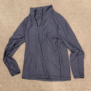 Lululemon Gray Men's quarter zip Sweatshirt